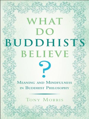cover image of What Do Buddhists Believe?